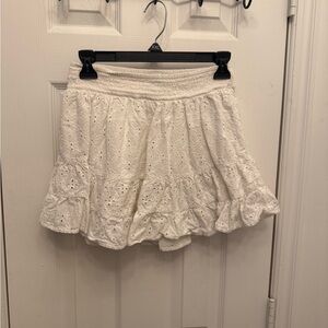 New White Smocked Skirt by American Eagle size AS women’s